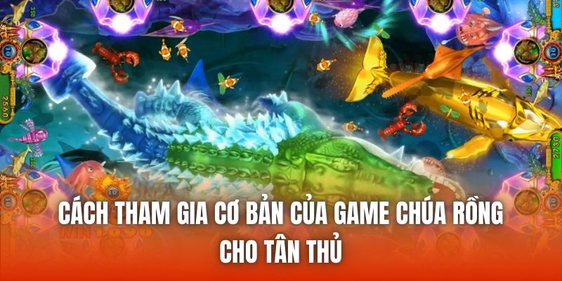 Cách tham gia cơ bản của game Chúa Rồng cho tân thủ